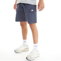 New Balance Heren Geweven Cargo Shorts Donder