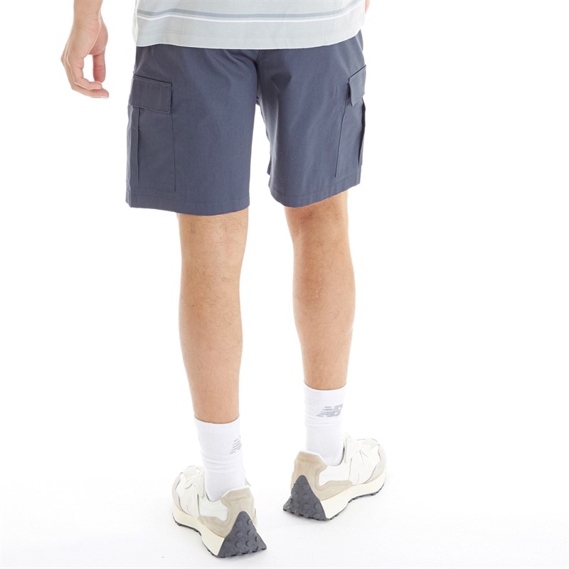 New Balance Heren Geweven Cargo Shorts Donder