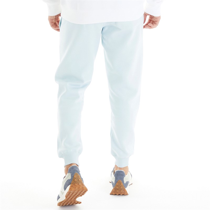 New Balance Pantalon de Survêtement en molleton Bleu ciel à petit logo homme