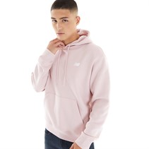 New Balance Heren Sport Essentials Fleece Hoodie Roze Orbit