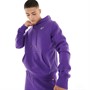 New Balance Sweat à Capuche en molleton homme, petit logo, violet prismatique