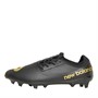 New Balance Junior Furon V7 Dispatch FG Firm Ground Football Boots Black/Gold