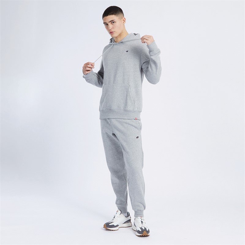 New Balance Mens Small Logo Sweat Pants Athletic Grey