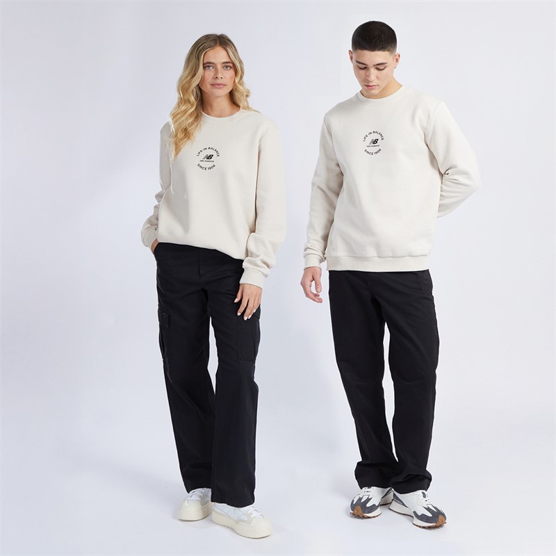 New Balance NB Life In Balance Sweatshirt Moonbeam