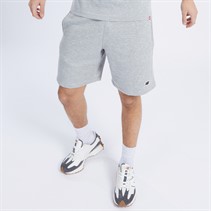 New Balance Mens NB Small Logo Shorts Athletic Grey