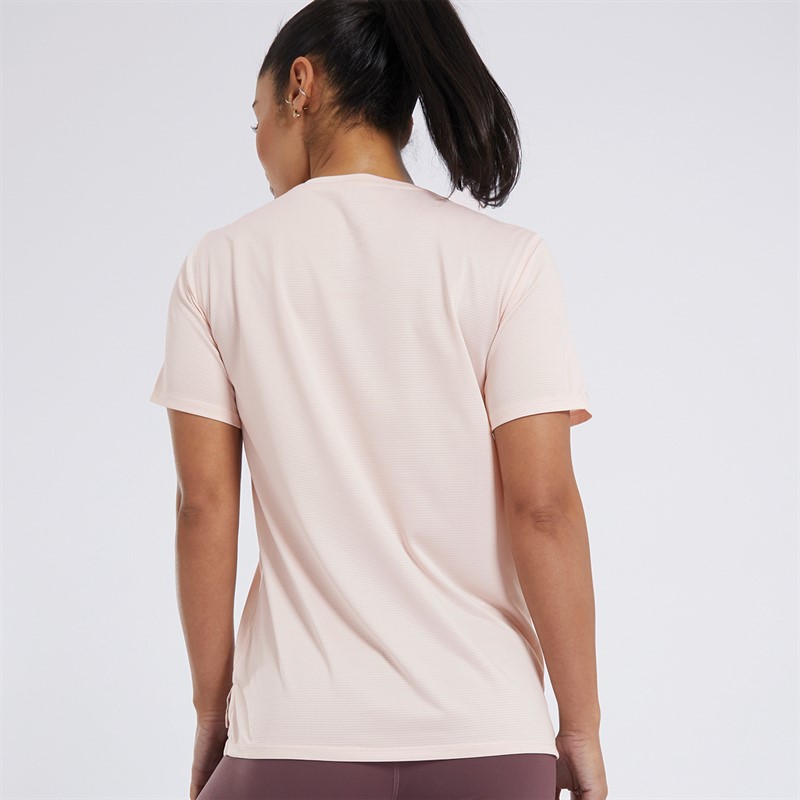 New Balance Womens Sport Essentials Running Top Quartz Pink