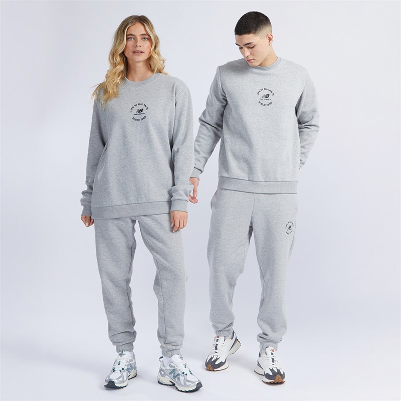 New Balance NB Life In Balance Sweatshirt Grey Marl