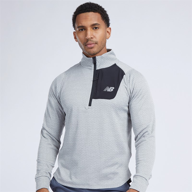 New balance half zip top mens on sale