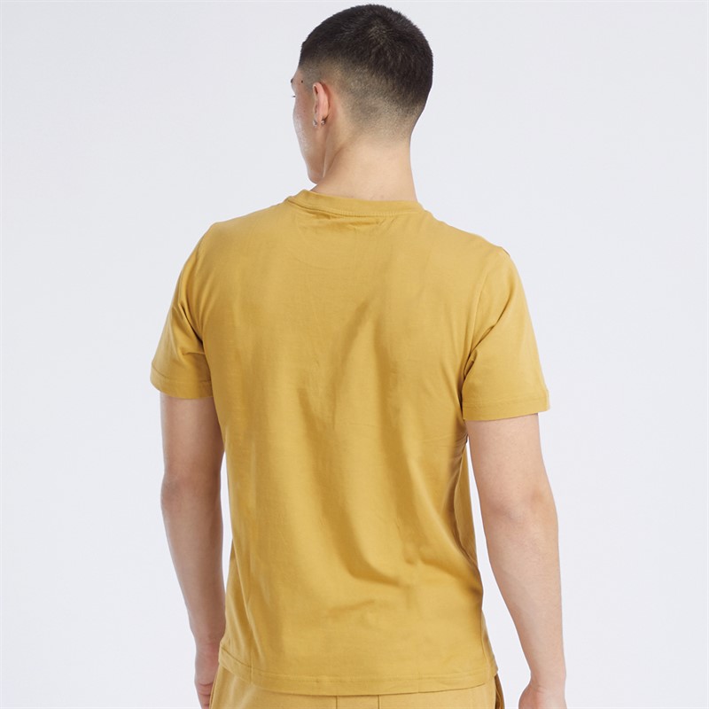 New Balance Mens NB Small Logo T-Shirt Golden Hour