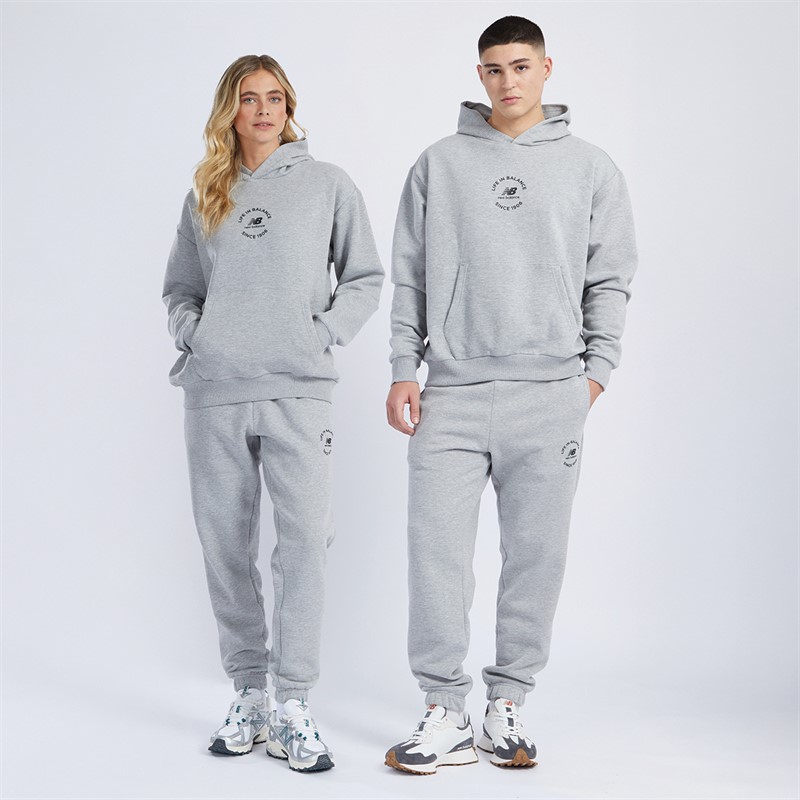 New Balance NB Life In Balance Sweat Pants Grey Marl