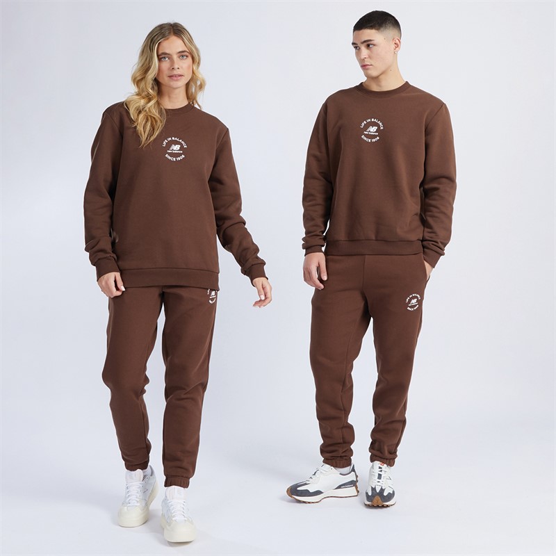 New Balance NB Life In Balance Sweatshirt Pinecone