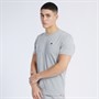 New Balance Mens Small Logo T-Shirt Athletic Grey