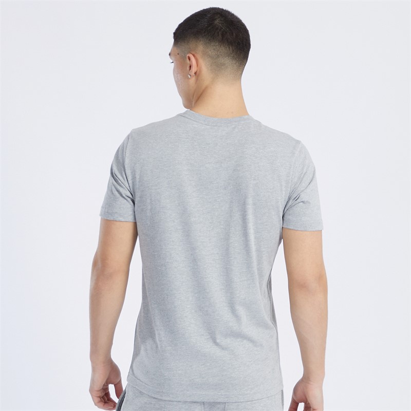 New Balance Mens Small Logo T-Shirt Athletic Grey