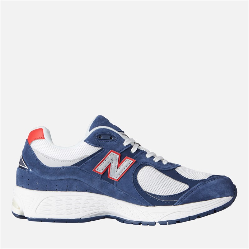 New Balance Mens 2002R USA Trainers Navy/Red