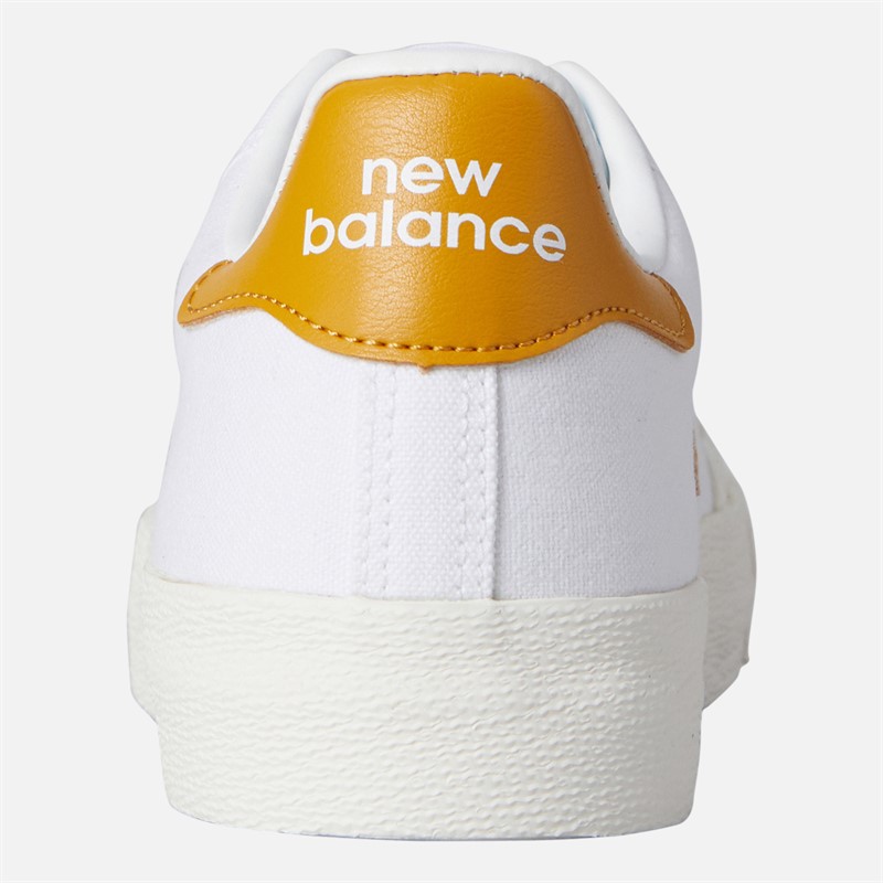 New Balance Mens 100 Trainers White/Yellow