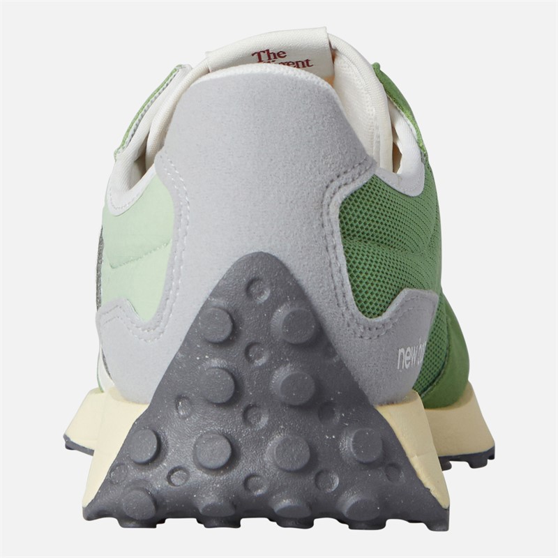 New Balance Junior Boys 327 Trainers Mallard Green/Raincloud