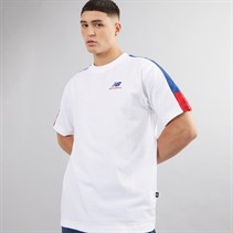 New Balance Mens Classics Graphic T-Shirt NB Navy