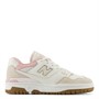 New Balance Womens 550 Trainers Sea Salt/Pink Granite