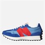 New Balance 327 Trainers Blue Oasis/Ginger Lemon