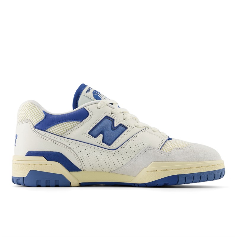 New Balance 550 Trainers Sea Salt/Blue Agate