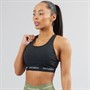 New Balance Womens NB Sleek Medium Support Sports Bra Black