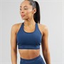 New Balance Womens NB Sleek Medium Support Sports Bra Nb Navy