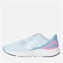 New Balance Junior Girls Fresh Foam Arishi V4 Neutral Running Shoes Quarry Blue/Real Pink