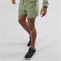 New Balance Mens AC Lined 5 Inch Training Shorts Dark Olivine