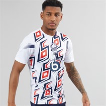 New Balance Mens Losc Lille Pre Game Jersey Away Multi