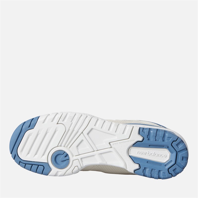 New Balance Womens 550 Trainers Linen/Heron Blue