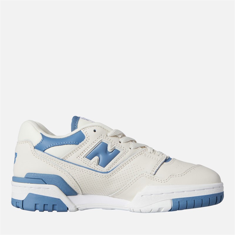 New Balance Womens 550 Trainers Linen/Heron Blue