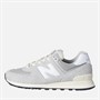 New Balance 574 Trainers Concrete Grey/Dandy Fellow