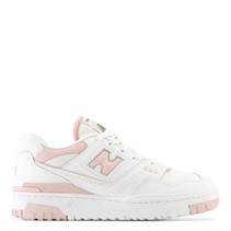 New Balance Womens 550 Trainers White/Pink Sand