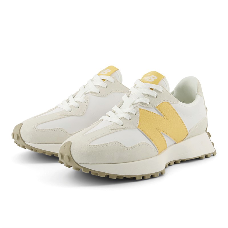 New Balance Womens 327 Trainers Sea Salt/Sand Dune
