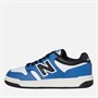 New Balance Junior Boys 480 Trainers Blue Agate/White