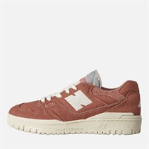 New Balance Mens 550 Trainers Pecan/Crimson