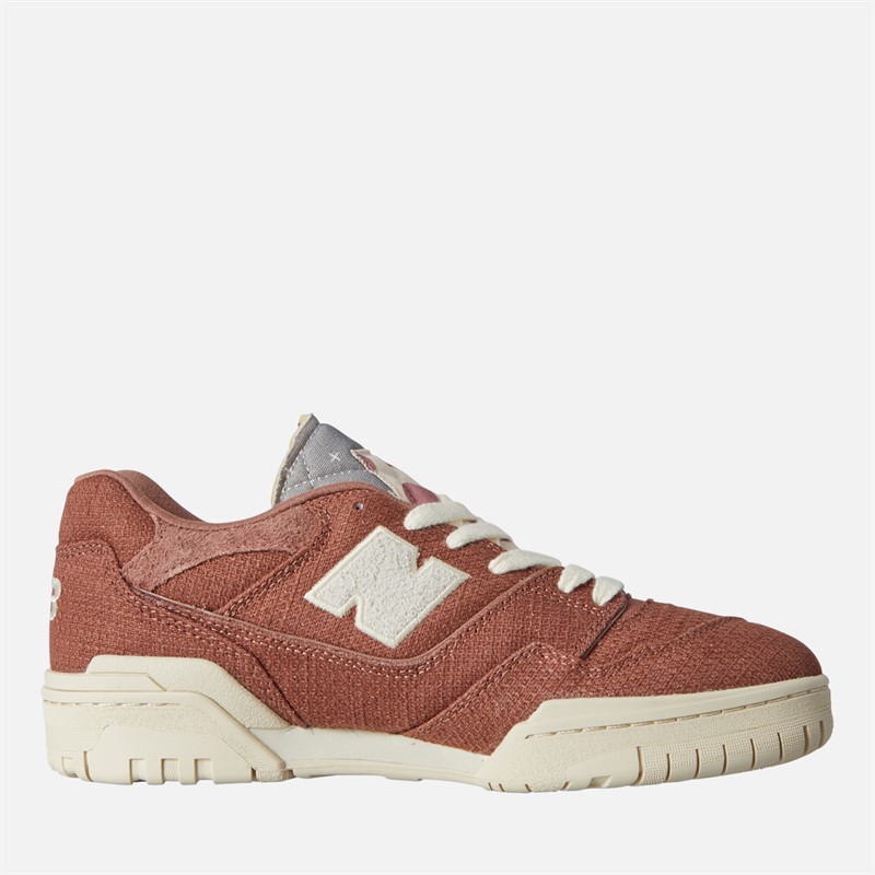 New Balance Mens 550 Trainers Pecan/Crimson