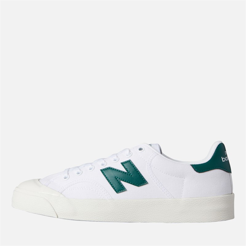 New Balance Mens 100 Trainers White/Green - Size 7