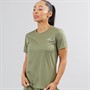 New Balance Womens Sport Essentials NBDry x Top Dark Olivine