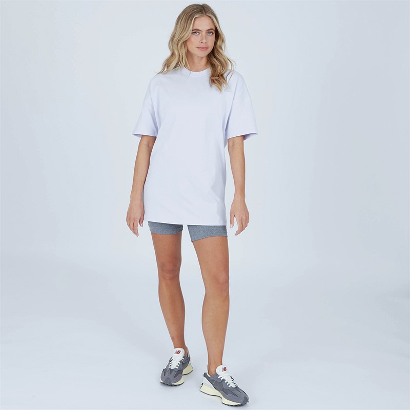 New Balance Damen NB Athletics Nature State T-Shirts Weiß
