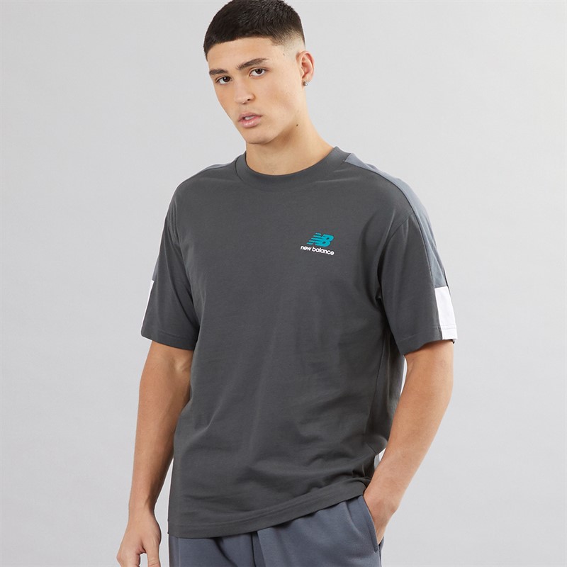 New Balance T-shirt à imprimé classique Homme Graphite