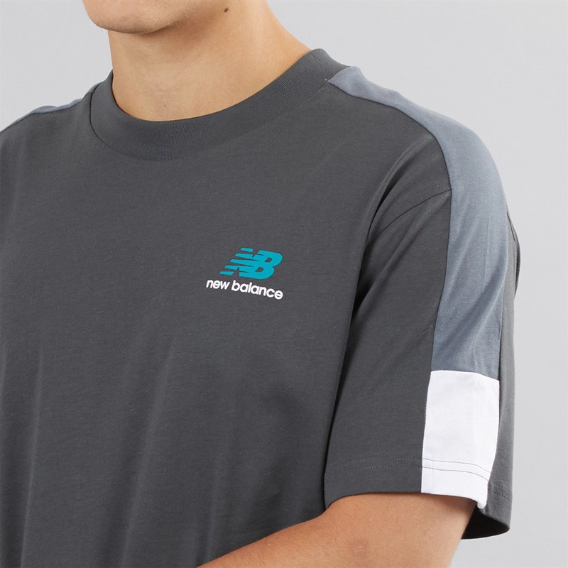 New Balance T-shirt à imprimé classique Homme Graphite