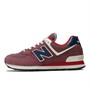 New Balance Damen 574 Sneaker Rot