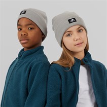 New Balance Kids NB Logo Knitted Beanie Slate