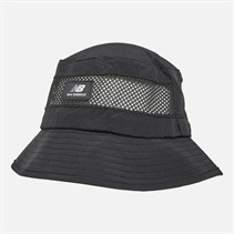 New Balance Logo Bucket Hat Black