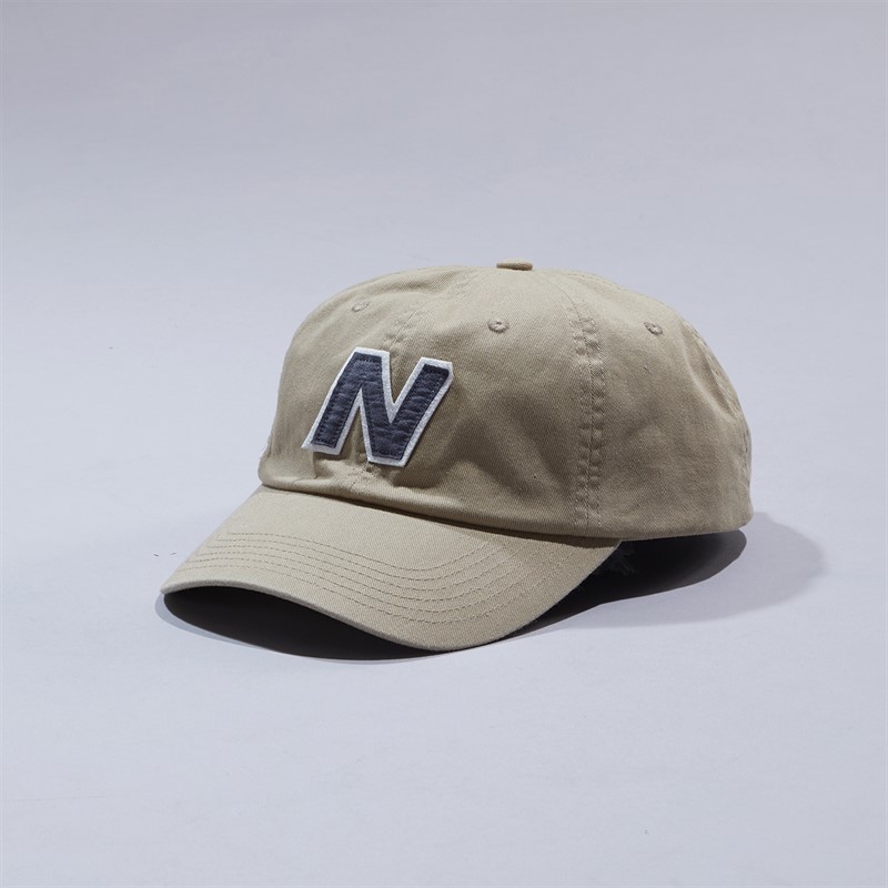 New Balance Block N Logo Snapback Cap Stonewear - Size OS