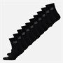 New Balance Junior Boys Ten Pack Cushioned Crew Socks Black