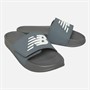 New Balance Mens 200 Adjustable Slides Grey
