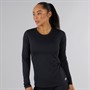 New Balance Womens Core NB Dry Long Sleeve Top Black