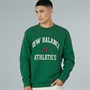 New Balance Mens Sweatshirt TM Forest Green